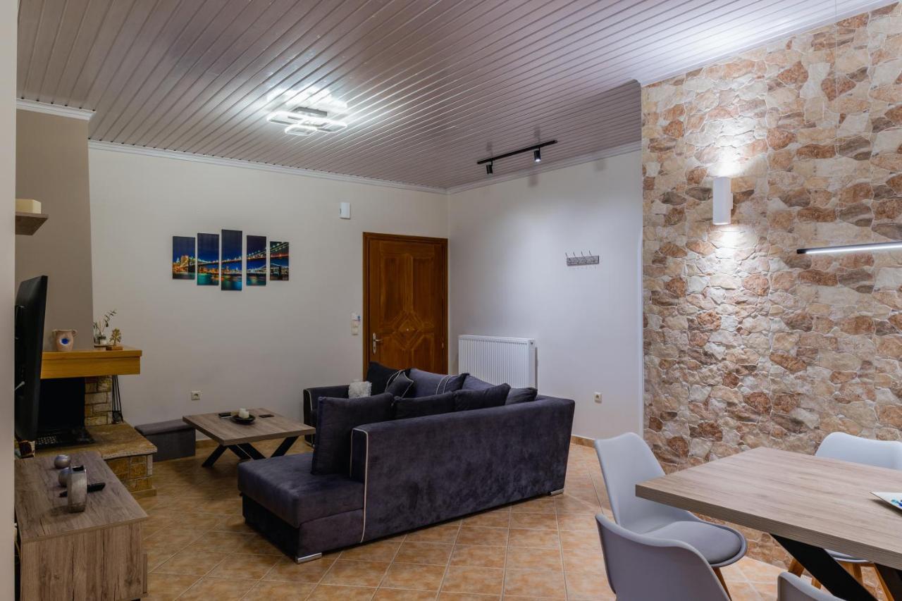 G.R Luxury Apartment Kalligoni Dış mekan fotoğraf