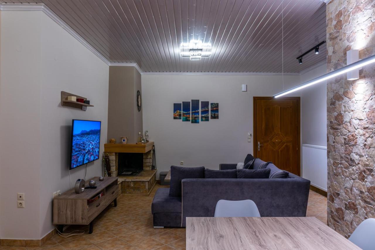 G.R Luxury Apartment Kalligoni Dış mekan fotoğraf