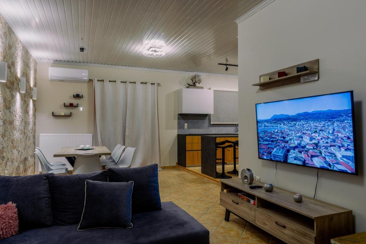 G.R Luxury Apartment Kalligoni Dış mekan fotoğraf