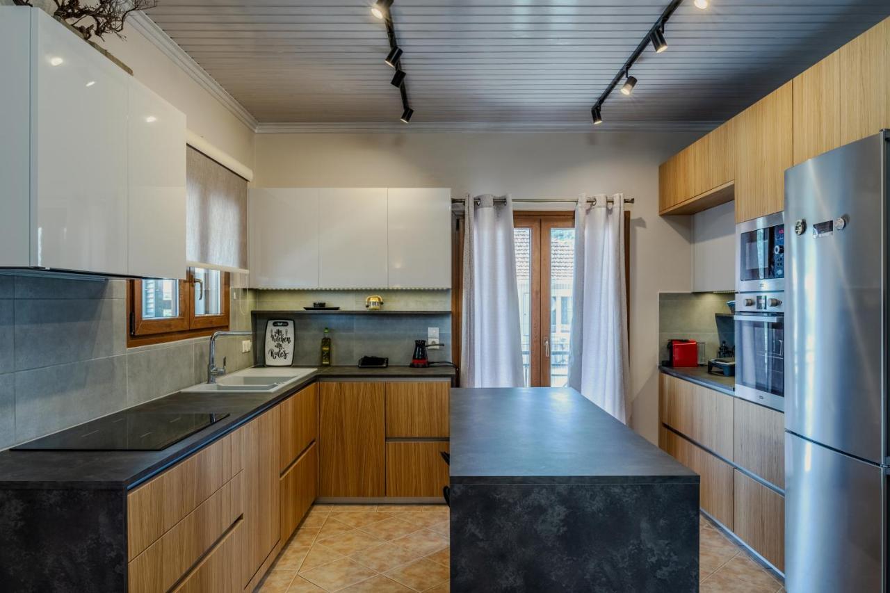 G.R Luxury Apartment Kalligoni Dış mekan fotoğraf
