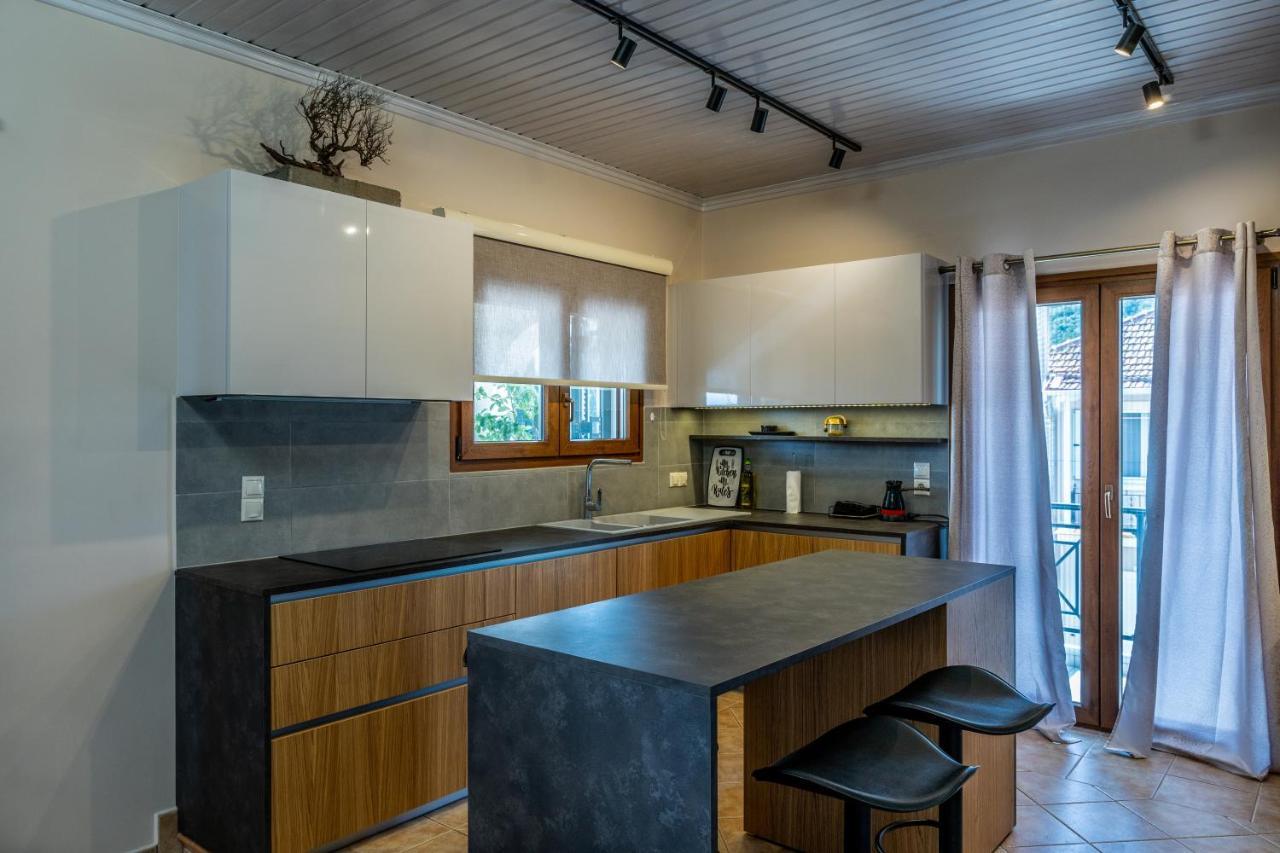 G.R Luxury Apartment Kalligoni Dış mekan fotoğraf